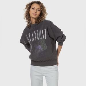 Anine Bing Gray Stardust Sweater